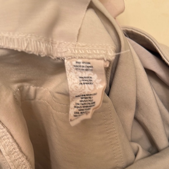 Soft Surroundings Beige Skinny Pants S - Picture 4 of 5